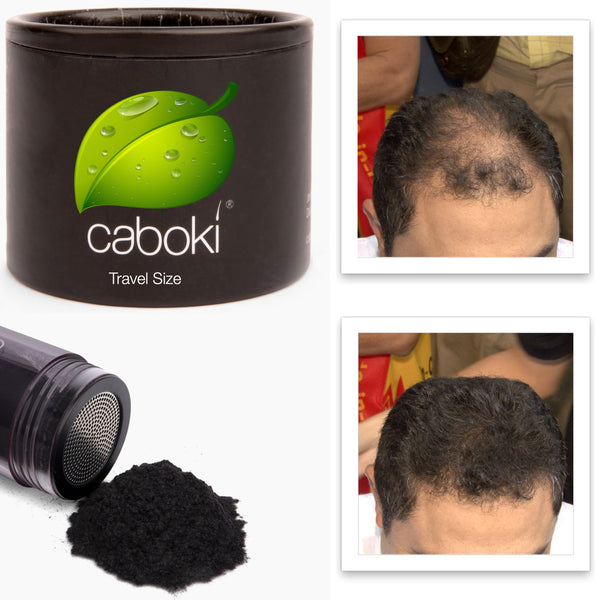 Caboki Fibre capillaire, Format voyage