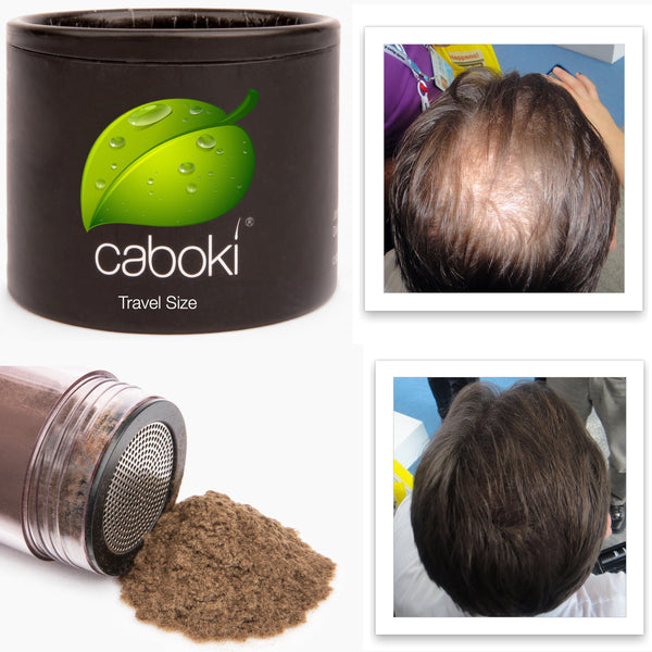 Caboki Fibre capillaire, Format voyage