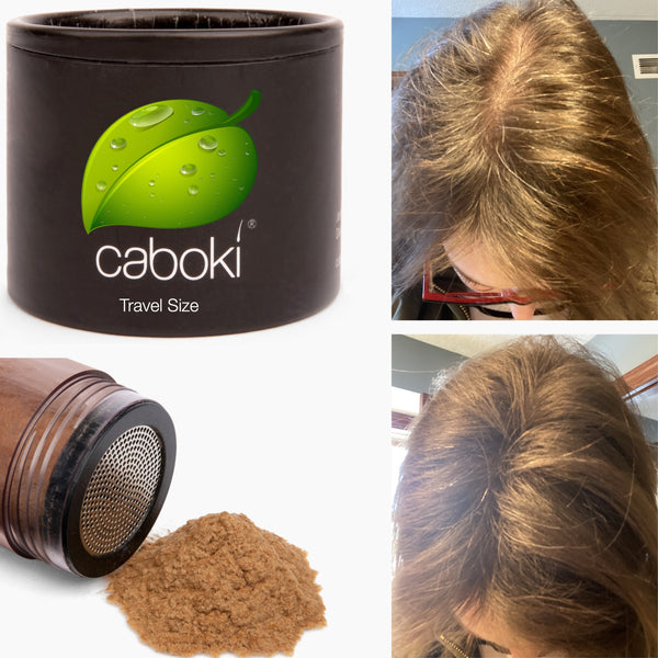 Caboki Fibre capillaire, Format voyage